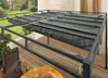Ersatzdach Flachdach Pergola Firenze 3x3 Meter Grau Produktbild-Vorschau 7