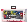 The image shows the retail packaging for a Nintendo Switch protection case with a Mario Kart theme. Produktbild-Vorschau