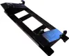 A black metal fork carrier for a front loader, shown against a white background. Produktbild-Vorschau