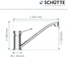 SCHÜTTE kuchyňská baterie Birte, 360° otočná kuchyňská Náhled obrázku produktu 7