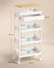 SONGMICS pojízdný vozík se zásuvkou, kuchyňský vozík se 4 Náhled obrázku produktu 7