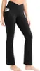 Yogaration Flared Leggings Damen Yogahose Hohe Taille Produktbild-Vorschau 1