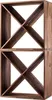 Portabottiglie in legno KADAX, 52 x 25,5 x 52 cm, marrone, Anteprima dell’immagine prodotto 16
