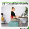 Tunturi Anti Burst Fitnessball mit Pumpe - Yoga-Ball 65 cm Produktbild-Vorschau 6