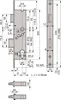 WSS Rohrrahmenschloss U-Stulp m. Falle und Riegel, DM 34, Produktbild-Vorschau 2