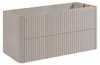 Rodan Waschbeckenunterschrank 100cm - Hängend - Geriffelt Produktbild-Vorschau 1