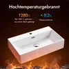 doporro Waschbecken keramik Aufsatzwaschbecken Produktbild-Vorschau 3