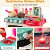 Kinderküche mit 65 TLG. Zubehör, Kinderspielküche mit Produktbild-Vorschau 2