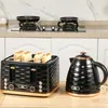 HOMCOM Wasserkocher Toaster Set mit 1,7L Wasserkocher 4 Produktbild-Vorschau 2