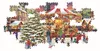 Clementoni Puzzle de 1000 piezas, "Panorama de Navidad" Vista previa de la imagen del producto 4
