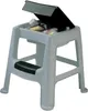 EDA 10183 Sgabello EDA, 1 gradino, PP, grigio/nero Anteprima dell’immagine prodotto 1