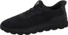 A black Geox sneaker is shown from a side angle against a white background. Voir les images du produit
