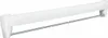 A white wall-mounted drying rack with a silver bar. Produktbild-Vorschau
