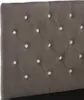 vidaXL Postel Grey Velvet 90x200 cm Náhled obrázku produktu 5