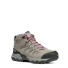 Moraine Mid GTX Wmn Trailhiking-Schuh von Scarpa in Grau mit pinken Schnürsenkeln und griffiger Sohle. Produktbild-Vorschau