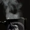 Odin Wikingergott Amulett Tasse schwarz in Schwarz Produktbild-Vorschau 6
