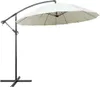 vidaXL Parapluie blanc 3 m Mât en aluminium Voir les images du produit 8