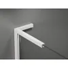 Mexen Kioto L Duschwand Walk-in 90 x 200 cm, Spiegel, Weiß Produktbild-Vorschau 5