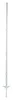Electra Kunststoffpfahl 150 cm mit Doppeltritt - weiß - 10 Produktbild-Vorschau 3