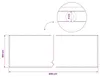 vidaXL Brise-vue pour balcon 180 x 600 cm, tissu enduit de Voir les images du produit 7