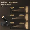 Akku Wandleuchte LED, kabelloser Spot mit Fernbedienung und Produktbild-Vorschau 5