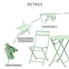 Outsunny 3-teilig Bistroset Balkonmöbel Set patio Hof Produktbild-Vorschau 5