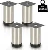 SWANEW 4X Pieds de meuble Pied de support pour canapé Pied Voir les images du produit 1