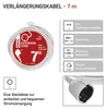 Verlängerungskabel 7 m / 1 Steckdose / weiß / PVC / 1,5 mm2 Vista previa de la imagen del producto