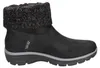 Skechers Slip-Ins Relaxed Fit  Enkellaarsjes Plat - Zwart - Voir les images du produit 47