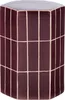 Plu Dekorativer Beistelltisch 42X30x26 Cm Keramik Paars Produktbild-Vorschau 4