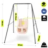 Altalena per neonati HyperMotion con cintura di sicurezza - Anteprima dell’immagine prodotto 8