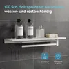 doporro Handtuchhalter Wand mit Ablage, Badezimmer Produktbild-Vorschau 3