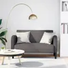 vidaXL Dwuosobowa sofa szara 110 cm imitacja skóry Podgląd zdjęcia produktu 2