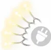 LED Lichterkette 100er warmweiß Kabel transparent 10m Timer Produktbild-Vorschau 4