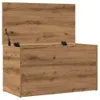 Aufbewahrungstruhe Artisan-Eiche 84x42x46 cm Holzwerkstoff Produktbild-Vorschau 8