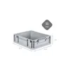 SuperSparSet 16x Eurobox NextGen Grip mit Auflagedeckel Produktbild-Vorschau 4