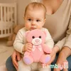 Bambly, Knuffelbeer, Pluche Knuffel, Roze, 15 cm Productafbeelding-voorbeeld 6