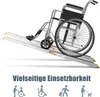 GOPLUS 2 x Rollstuhlrampe, Teleskoprampe teleskopierbare Produktbild-Vorschau 2