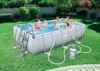 Power Steel Rectangular Frame Pool-Set, 404cm x 201cm x Produktbild-Vorschau 5