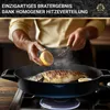 KAISERTAL Gusseisen Bratpfanne emailliert - Antihafteffekt Produktbild-Vorschau 7