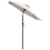 A single outdoor umbrella is shown against a white background. Anteprima dell’immagine prodotto