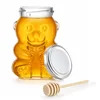 Pot à Miel Ourson 180 ml – Bouchon Métal Argenté, Idéal Voir les images du produit 6