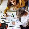 Filzstifte, 100 Farben Marker Stifte Set, Graffiti Stifte, Produktbild-Vorschau 7