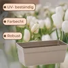 Blumenkasten Balkon 3er Set Balkonkasten mit Halterung Produktbild-Vorschau 5