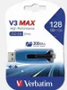 USB-Stick 128GB Verbatim 3.2 V3 Max Black/blue retail Produktbild-Vorschau 5