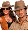 Brauner Travellerhut Cowboy Safari Western Wilder Westen Produktbild-Vorschau 4