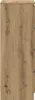 A side view of a wooden sideboard. Produktbild-Vorschau