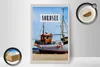 Holzschild Reise 20x30cm Nordsee Strand Reise Schiff Meer Produktbild-Vorschau 3