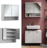 Koupelnová zrcadlová skříňka Vicco Eliza Bílá 70 x 65 cm se Náhled obrázku produktu 2