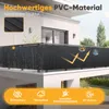 PVC Sichtschutzmatte Balkon Sichtschutz Doppelte Produktbild-Vorschau 2